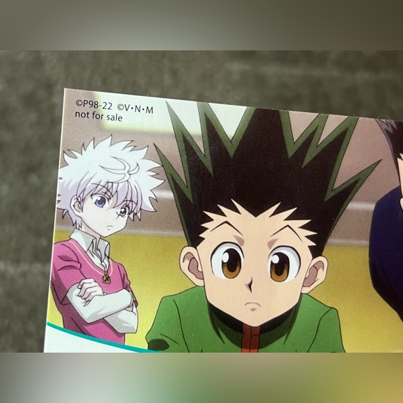 Hunter x Hunter Rectangle Sticker Japan Exclusive Rare Officially Licensed Anime - Picture 4 of 6